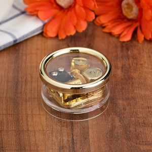 Wholesale Clockwork Acrylic Transparent <b>Music</b> <b>Box</b> Musical Toy for Kids Birthday Souvenir Gift - Product Image 5