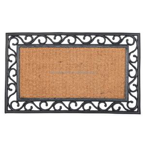 Blank Plain Coir Door Mats Doormats with Rubber Border - Product Image 4