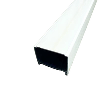 Fournisseur de canaux NFT en PVC B2B Chine 73*62mm Noir Blanc Système hydroponique MGS
