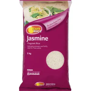 Rice Thailand / 100% special selected fragrant rice in 5 kg bags / Jasmine Rice for sale