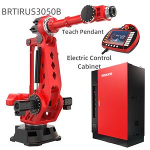 Robot industriel 6 axes BRTIRUS3050B, charge lourde 500 kg, moteur et boîte de vitesses pour l'automatisation de la palettisation - Product Image 1