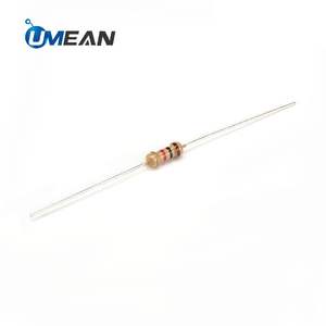 1/4W résistance du film de carbone 3.3 <span class=keywords><strong>ohm</strong></span> 33R 330 <span class=keywords><strong>ohm</strong></span> 3.3K <span class=keywords><strong>33K</strong></span> 330K 3.3M anneau quatre couleurs 0.25 watt - Product Image 4