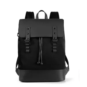 New Waterproof Business Travel Laptop Backpack Anti Theft Cover Black Computer Backpack For Men