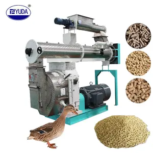 YUDA alto rendimiento 5-8 t/H codorniz/pollo/oveja alimentación Pellet Mill alimentación animal procesamiento que hace la máquina