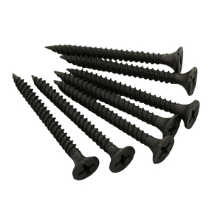 <span class=keywords><strong>Tornillo</strong></span> Autoperforante para Paneles de Yeso, Rosca Métrica Fina, Fabricación China, Suministro del Fabricante, <span class=keywords><strong>Cabeza</strong></span> Trompeta, Negro - Product Image 5