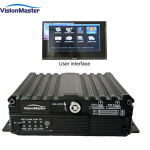 <span class=keywords><strong>DVR</strong></span> Móvel 4CH 720P Suporte para 3G 4G Wifi GPS Caixa Preta Veicular com HDD Removível Gravador de Câmera para Carro Ônibus Caminhão - Product Image 4