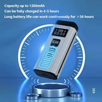 Escáner Inalámbrico con Pantalla LED JR CT3609, 3 en 1, Triple Modo, Batería de 1200 mAh, Lector de Códigos de Barras 2D de Bolsillo, para Almacén o Depósito