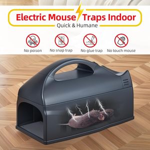 <span class=keywords><strong>Attrape</strong></span>-<span class=keywords><strong>souris</strong></span> électrique Zapper alimenté par batterie puissant <span class=keywords><strong>attrape</strong></span>-<span class=keywords><strong>souris</strong></span> intérieur adapté à la maison réutilisable humanitaire tueur de rongeurs - Product Image 2