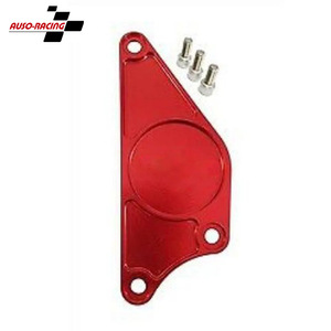 Placa de levas de aluminio Auso-Racing roja para Subaru BRZ FR-S, pieza de mejora. - Product Image 1