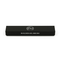 Benutzer definiertes Logo Luxus kleine Nail Art Pinsel Box Builder Gel Pinsel Papier Verpackungs box