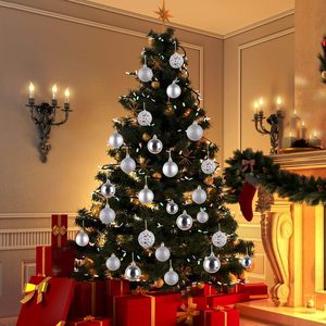 Oferta 2024: Paquete <span class=keywords><strong>de</strong></span> 100 Bolas <span class=keywords><strong>de</strong></span> <span class=keywords><strong>Navidad</strong></span> Plateadas en Caja <span class=keywords><strong>de</strong></span> PVC <span class=keywords><strong>para</strong></span> Decoración <span class=keywords><strong>de</strong></span> Interiores y <span class=keywords><strong>Árbol</strong></span>es - Product Image 6