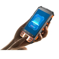Inalámbrico portátil Android 10 PDA de mano 1D 2D QR Code Inventory Scanner 4GB Capacidad de memoria IP68 NFC WiFi Industrial Robusto
