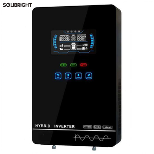 Onduleur solaire hybride monophasé CA 4 kW US 110 V 120 V, tension <span class=keywords><strong>de</strong></span> batterie 24 V, hors réseau/sur réseau, MPPT, onduleur CA à onde sinusoïdale pure - Product Image 4