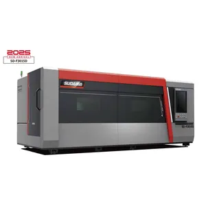 4020 kèm theo CNC 6000 Wát công suất cao toàn bộ bìa duy nhất platefrom sợi máy cắt laser