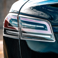 Für Tesla Model S LED-Rückleuchten Model S 2012-2023 Rücklampe Rote Linse 12V 6000K Plug-and-Play Auto-Rücklicht