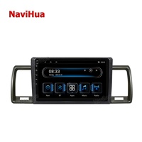 NAVIHUA Radio Mobil Android 9 Inch Layar Sentuh GPS Navigasi Pemutar Video Stereo Multimedia untuk Toyota Hiace