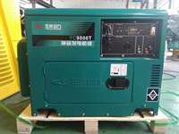 Groupe électrogène diesel silencieux de haute qualité AVR - Régulation automatique de la tension 7,0 Kva