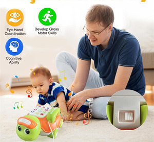 Giocattolo educativo di apprendimento per i più piccoli madre bambini giocattolo interattivo del bambino del telefono giocattolo con musica e luci di pianoforte - Product Image 3