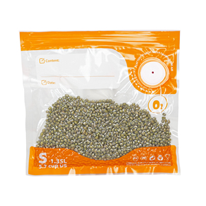 Sacs de conservation alimentaire réutilisables améliorés à succès avec fermeture éclair double couche et mini pompe à <span class=keywords><strong>vide</strong></span> pour la conservation des aliments - Product Image 2