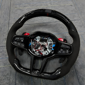 Volante para <span class=keywords><strong>BMW</strong></span> Estilo LCI Compatible con G05 G20 G30 G2X G3X G8X F9X 2018-2024, Accesorios Interiores de Coche de Carbono Personalizados - Product Image 2