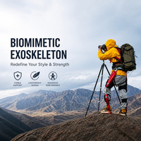 Exosquelette passif durable AIglobal pour la mobilité intérieure/extérieure, assurant la manipulation sécurisée d'objets lourds de 30 kg par les travailleurs