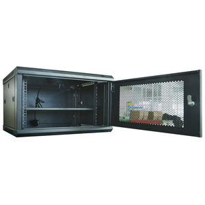 Rack de Servidor de 19 Pulgadas 6U-1N, Montaje en Pared, Ventilado, Acero Laminado en Frío SPCC, Alta Calidad, Protección IP20, en Stock - Product Image 2