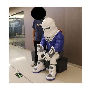 Prix bon marché Personnages de films d'action Statue de Stormtrooper grandeur nature en fibre de verre Statue de Stormtrooper - Product Image 1