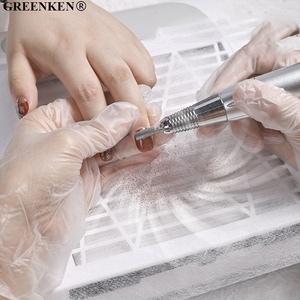 กระดาษกรองเก็บฝุ่นสำหรับเล็บ100ชิ้น/ถุงแผ่นกรองผ้าฝ้ายแบบใช้แล้วทิ้งผ้ากรองเล็บแบบบางเฉียบ - Product Image 6