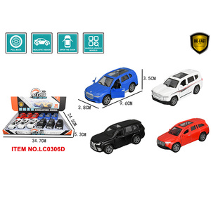 Ensemble de véhicules d'urgence en alliage moulé sous pression, modèles de voitures de police, d'ambulances et de véhicules de sauvetage à rétrofriction avec portes ouvrantes, styles variés - Product Image 6