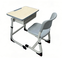 Ensemble de bureau et chaise réglables personnalisables de bonne qualité pour l'école, bureaux et chaises d'écolier, chaise et table pour étudiants