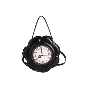 Personalized Retro <strong>Clock</strong> Small Zipper <strong>Bag</strong> 2025 New European and American Fashion Niche Women's All-match Handbag - Product Image 6