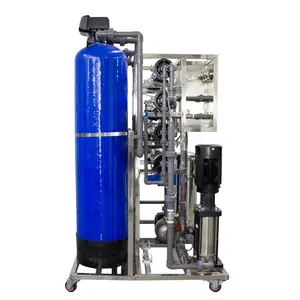 汚れた水で水処理機をきれいにする高品質の工業用Ro水処理1000lph逆浸透システム