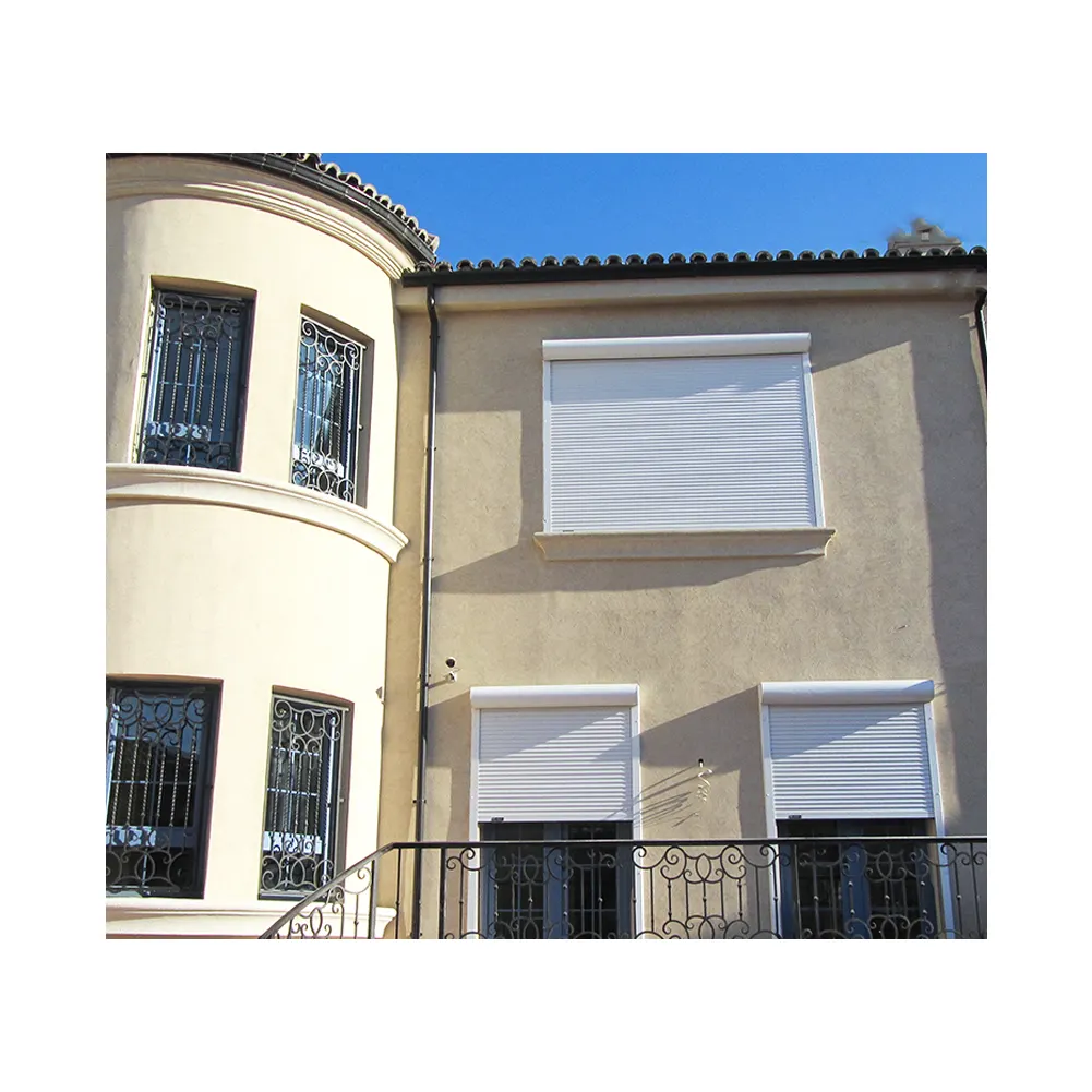 Güzel görünüm popüler satış ısı yalıtımı köpük dolu otomatik güvenlik penceresi panjurlar