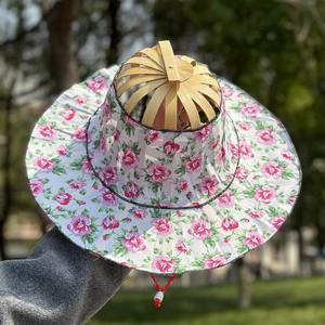<span class=keywords><strong>Sombrero</strong></span> de Bambú Plegable de Moda para Protección Solar de Verano, <span class=keywords><strong>Sombrero</strong></span> de Paja Multifuncional para Viajes para Mujer - Product Image 5