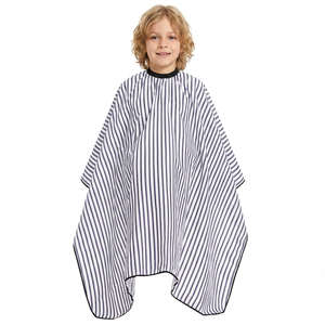 Nueva Capa de Peluquería para Niños - Cobertura Total - Material de Poliéster Transpirable Resistente al Agua - Capa de Corte Profesional para Niños - Product Image 3