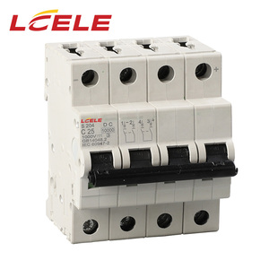 Mini disjoncteur magnétique compact 63A Courant nominal 4.5 KA Capacité de coupure Type C Courbe BCD pour espace restreint - Product Image 2