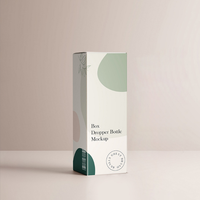 Scatola Ecologica per Flacone Contagocce da 30ml, Confezione Personalizzata OEM di Alta Qualità per Siero e Olio Essenziale