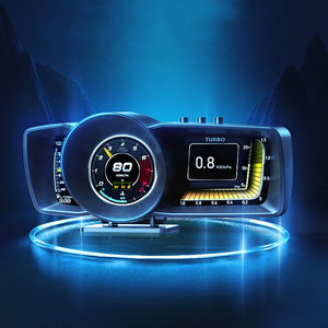 Bán Sỉ Đồng Hồ Đo Tốc Độ Xe Hơi Kỹ Thuật Số Đồng Hồ Thông Minh OBD + GPS Màn Hình Hud Cho Ô Tô - Product Image 2