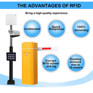 ระบบจัดการที่จอดรถยี่ห้อ COMA ระบบควบคุมการเข้าออกด้วย RFID ระยะไกล ระยะอ่าน 3-8 เมตร โครงสร้างเหล็ก A3 110V/220V - Product Image 3