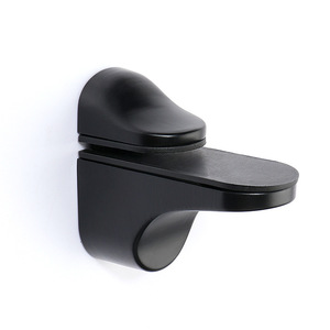 JINNATE Glass Clip Zinc Alloy Adjustable F-Clamp For Bathroom Wall Shelf Support Bracket - Product Image 4