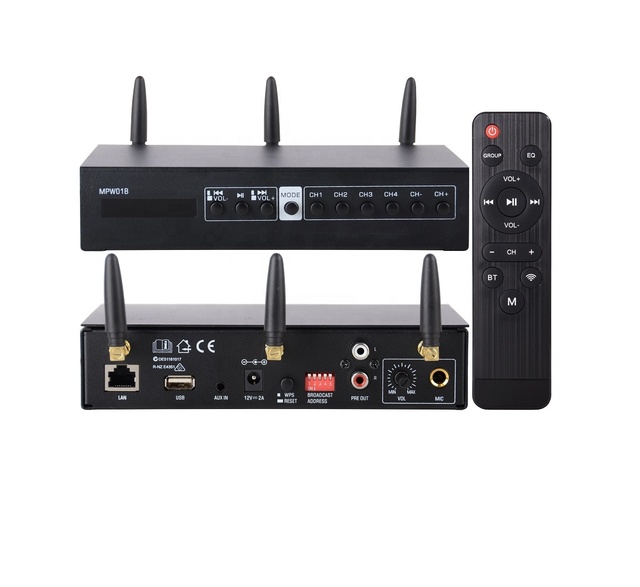 Multi-media Wireless Broadcast Transmitter for BGM System Loudspeaker