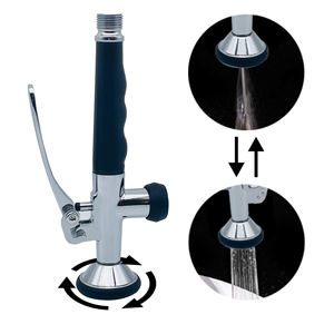 Cabezal de válvula de pulverización de preenjuague de doble función, cabezal rociador de grifo de fregadero comercial con mango de agarre - Product Image 4