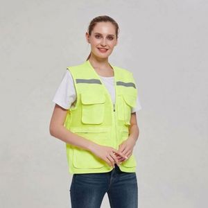 Chaleco Cargo Multibolsillos para Hombre, para Escalada, Caza, Fotografía, Periodismo, Pesca - 7 Colores, Servicio OEM con Logotipo Personalizado - Product Image 4