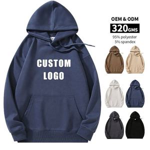 Sudaderas Casuales Extra Grandes para Hombre, 100% Algodón de Alta Calidad, Precio de Fábrica, Impresión Personalizada, Tinte Liso, Ecológicas - Product Image 4
