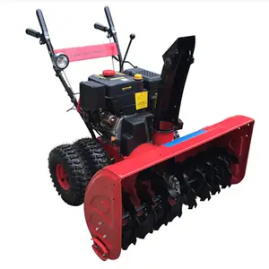 Fornecedor chinês andar Snowplow Snow Sweeper ventilador de neve com caminhada do pincel à venda