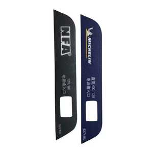 Impression d'autocollant d'étiquette de <span class=keywords><strong>bouton</strong></span> de panneau adhésif de colle arrière forte - Product Image 4