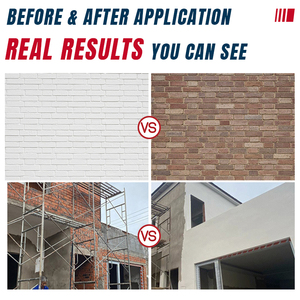 Tinta Emulsão MANZZ de Fácil Limpeza, Tinta de Parede de Longa Duração, Resistente às Intempéries, Resistente ao Desbotamento, Revestimento Protetor Anti-Algas - Product Image 2