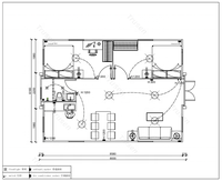 Appartement Conteneur Préfabriqué Écologique de 30 pieds à Conception Personnalisée, Entièrement Installé, Maison Conteneur Mobile, Maison Rapide pour Entreprises