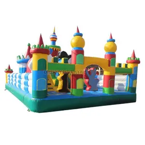 Orient Inflatable Amusement park Inflatable multi play playground for children