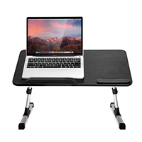 Support réglable ergonomique et pliable pour ordinateur Portable, Table en bois, pour bureau à domicile, plateau de lit, Portable